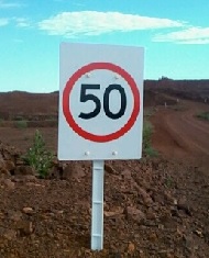 Vis-Stix Road Sign